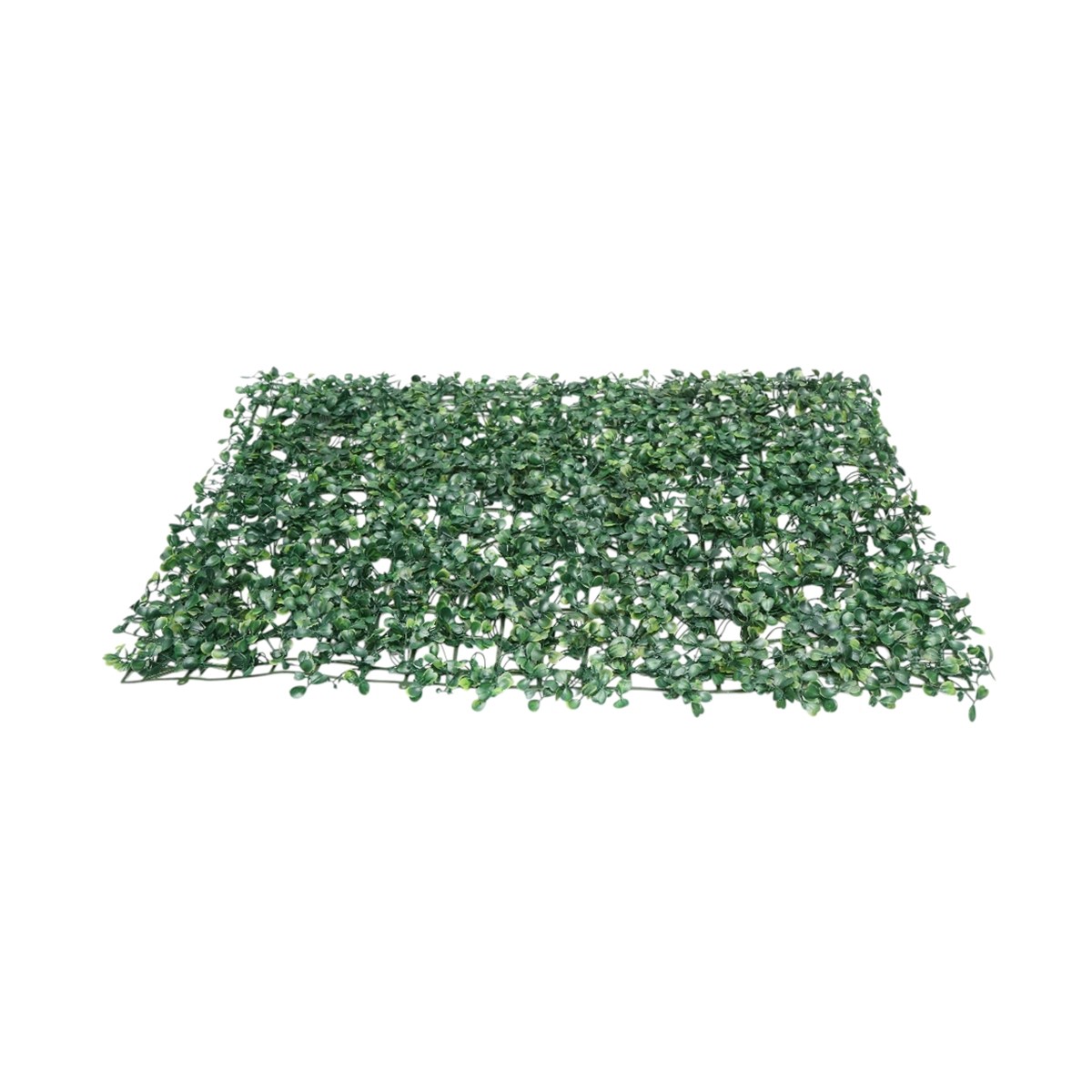 Panou gard viu artificial verde decorativ cu frunze mici 40x60x3cm