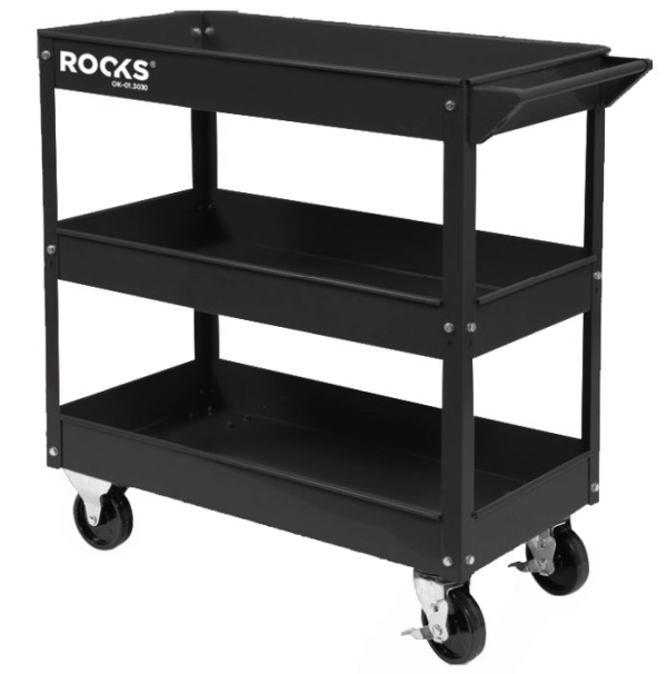 CĂRUCIOR DE SERVICE 3 Rafturi, 130 kg
