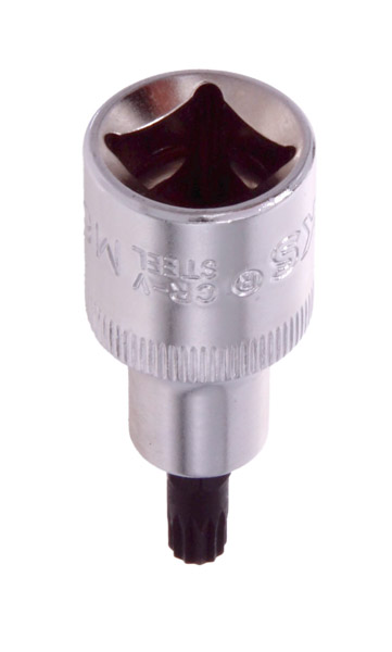 CHEIE TUBULARA 1/2'', 55 MM, SPLINE M 6