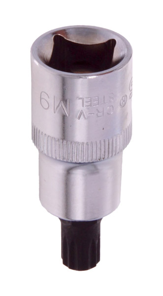 CHEIE TUBULARA 1/2'', 55 MM, SPLINE M 9