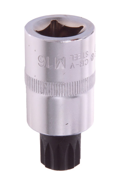 CHEIE TUBULARA  1/2in, 55 MM, SPLINE M 16