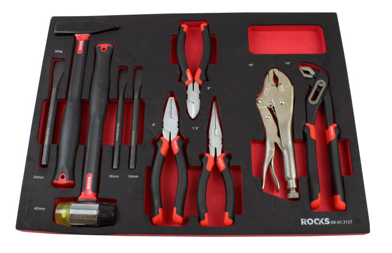  SET DE 10 CLEȘTI ȘI CIOCANE