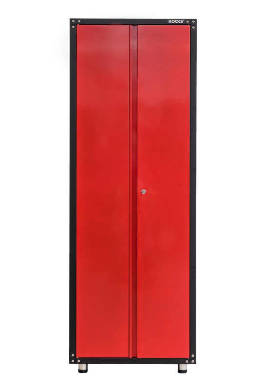 DULAP DE SERVICE RMS, 2D, ROȘU (L*A*H) 67,5X46,5X187 CM