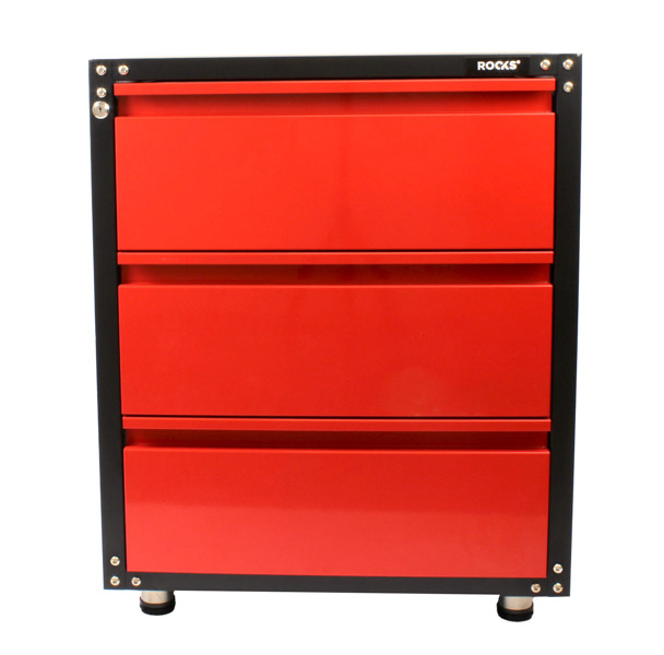 DULAP DE SERVICE RMS 3S, ROȘU (L*A*Î) 67,5X46,5X84,5 CM