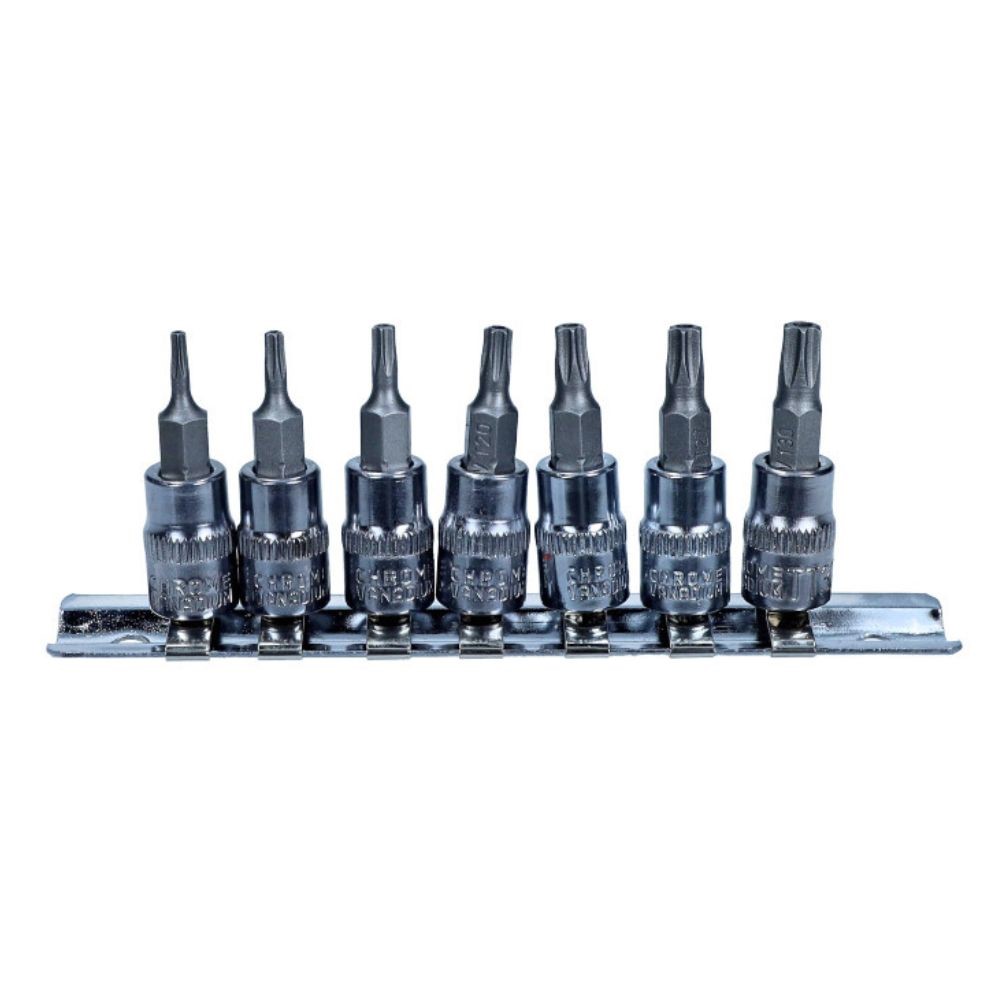 SET CHEI TORX T8-T30 DE 1/4in, 6 PIESE