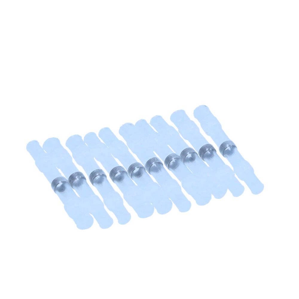 MANȘON TERMOCONTRAIBIL, ÎMBINARE SUDATĂ 1,7 MM, ALB, 10 PCS