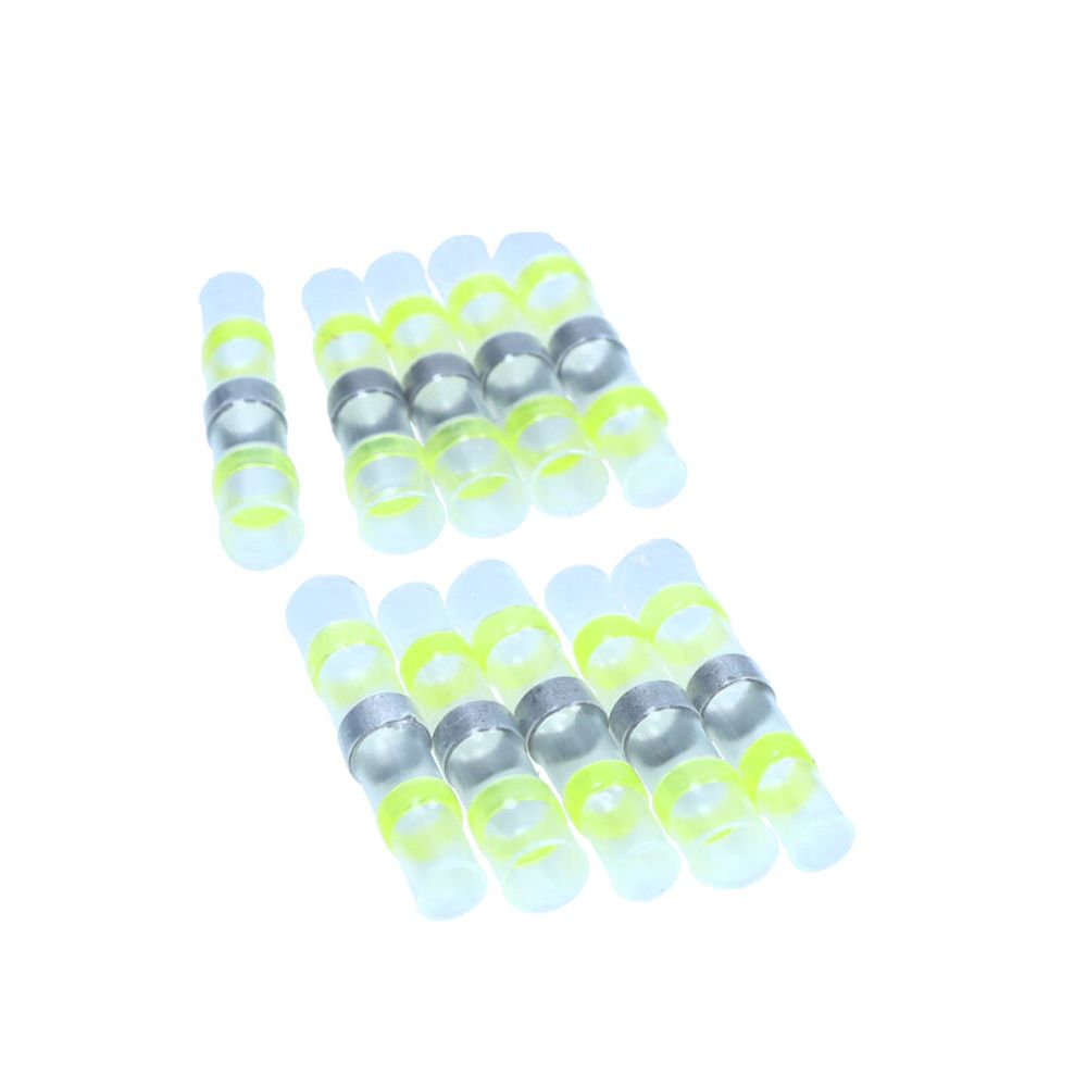 MANȘON TERMOCONTRAIBIL, ÎMBINARE DE SUDURĂ 6,8 MM, GALBEN, 10 PCS