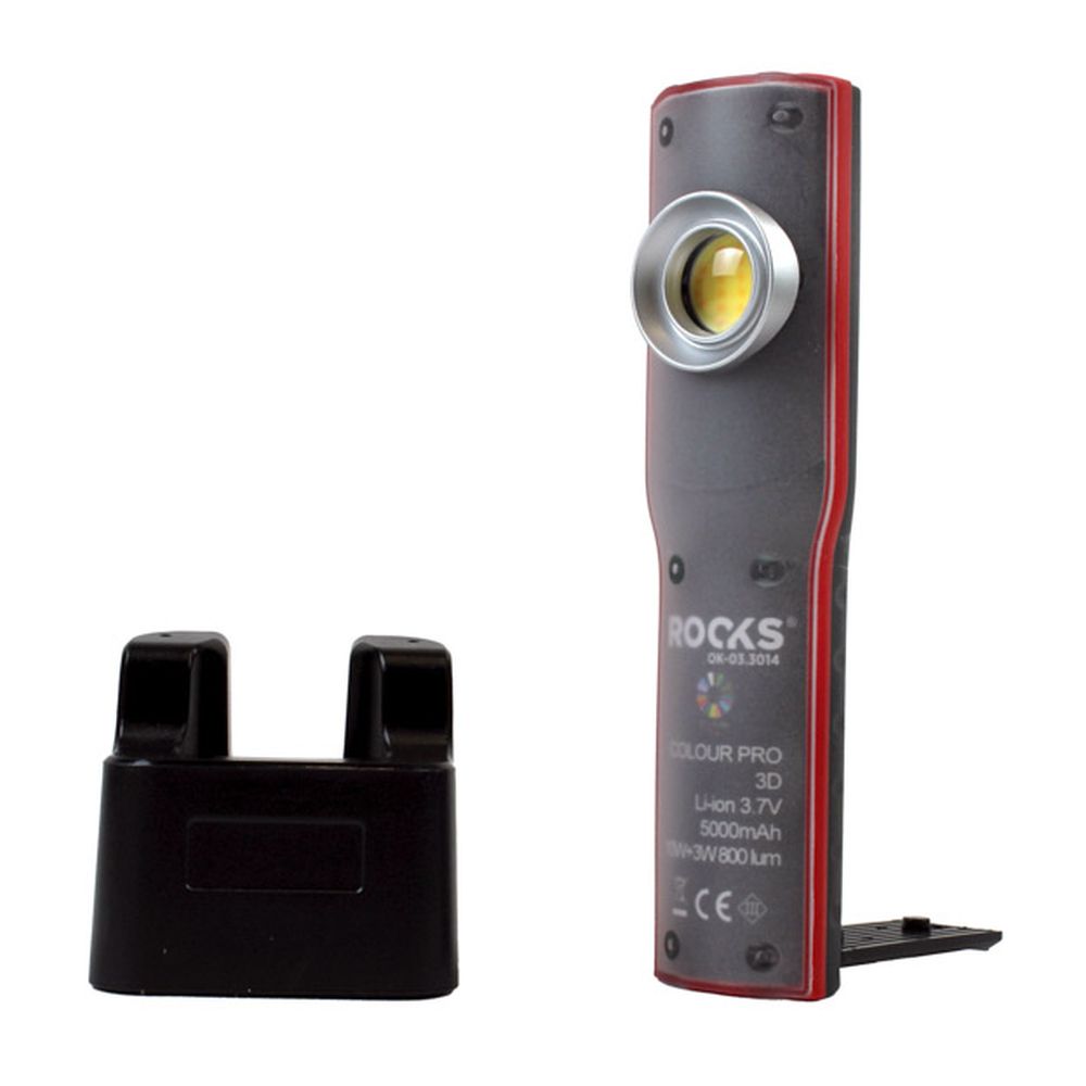 LAMPĂ DE VOPSIT 3D CU POTRIVIREA CULORILOR, LED COB, 800 LM, 2700/4500/6500 K