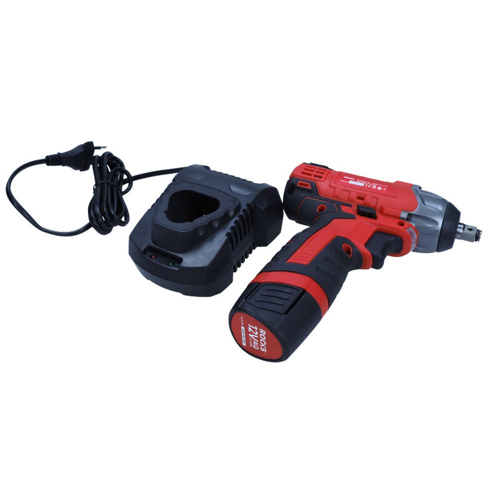 CHEIE DE IMPACT 12V AQ-LION 3/8'', 90 NM, SET 1X1,5AH, ÎNCĂRCĂTOR