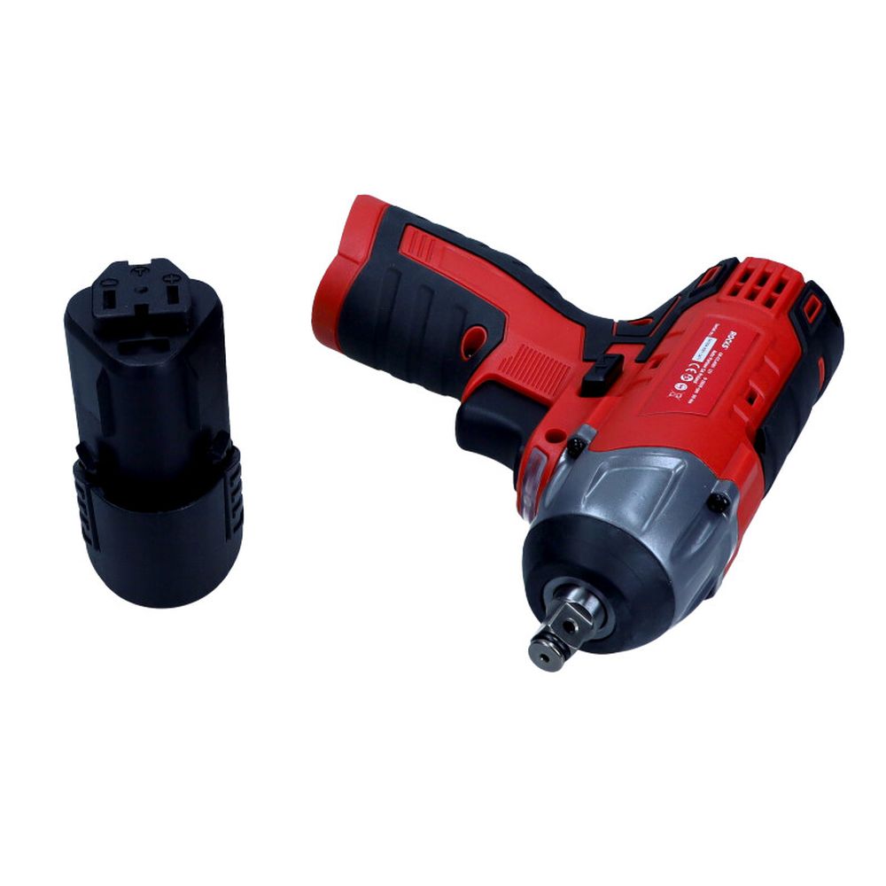 CHEIE DE IMPACT 12V AQ-LION 3/8'', 90 NM, SET 1X1,5AH, ÎNCĂRCĂTOR
