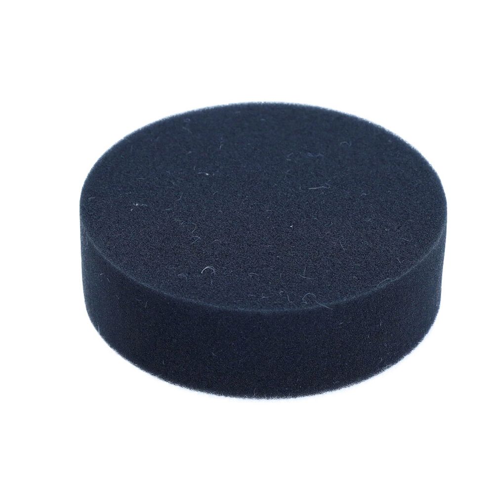 TAMPON DE LUSTRUIRE AQ-LION DE 12 V CU VELCRO, BURETE MEDIU, 75 MM