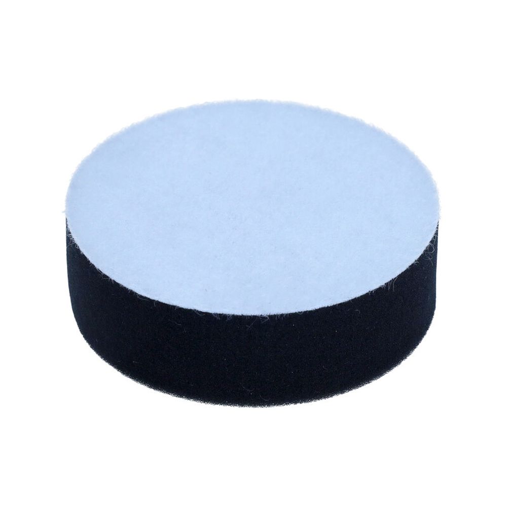TAMPON DE LUSTRUIRE AQ-LION DE 12 V CU VELCRO, BURETE MEDIU, 75 MM
