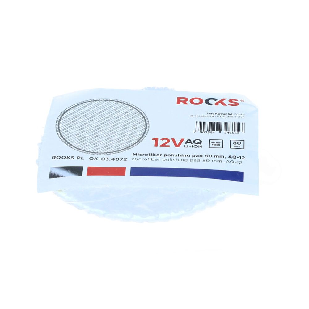 TAMPON DE LUSTRUIRE DIN MICROFIBRĂ 12V AQ-LION 75 MM
