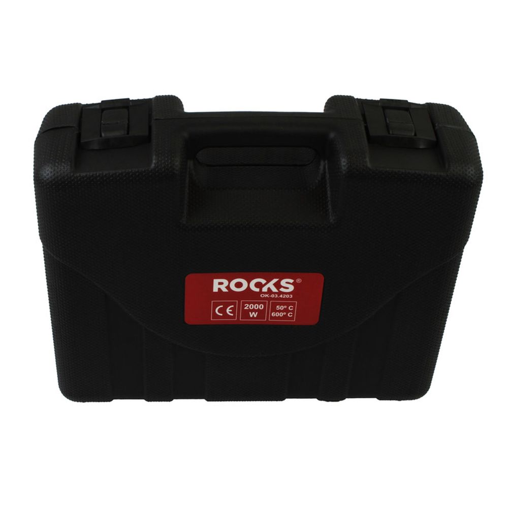 PISTOL DE CĂLDURĂ CU PROFIL DE TEMPERATURĂ REGLABIL, 50-600 °C, 2000 W, 230 V