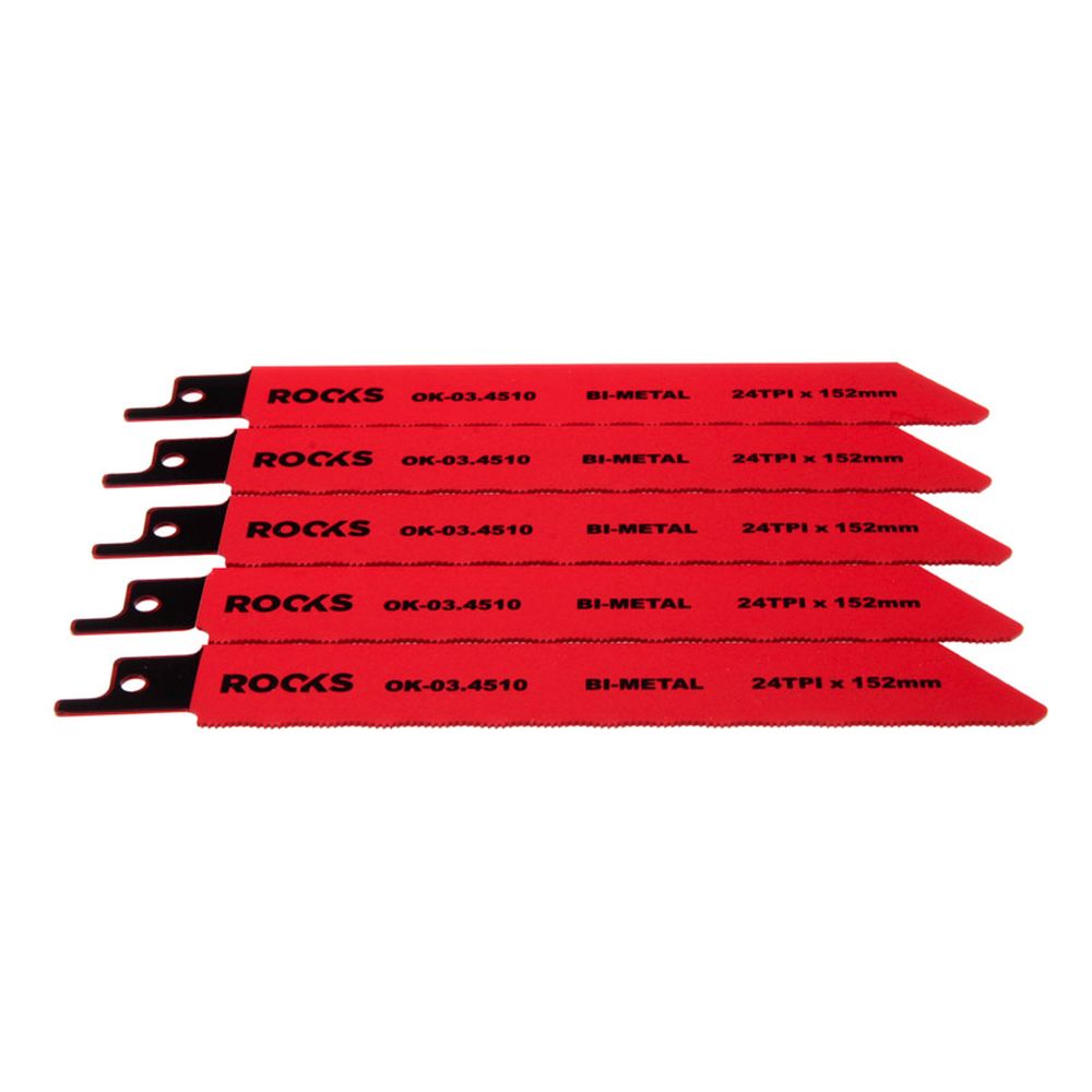 LAMA DE FERĂSTRĂU BI-METALICĂ RECIPROCĂ, OȚEL, 24 TPI X 152 MM