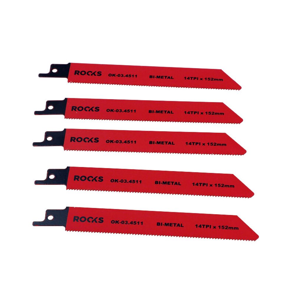 LAMA DE FERĂSTRĂU RECIPROC BI-METALICĂ, OȚEL, 14 TPI X 152 MM