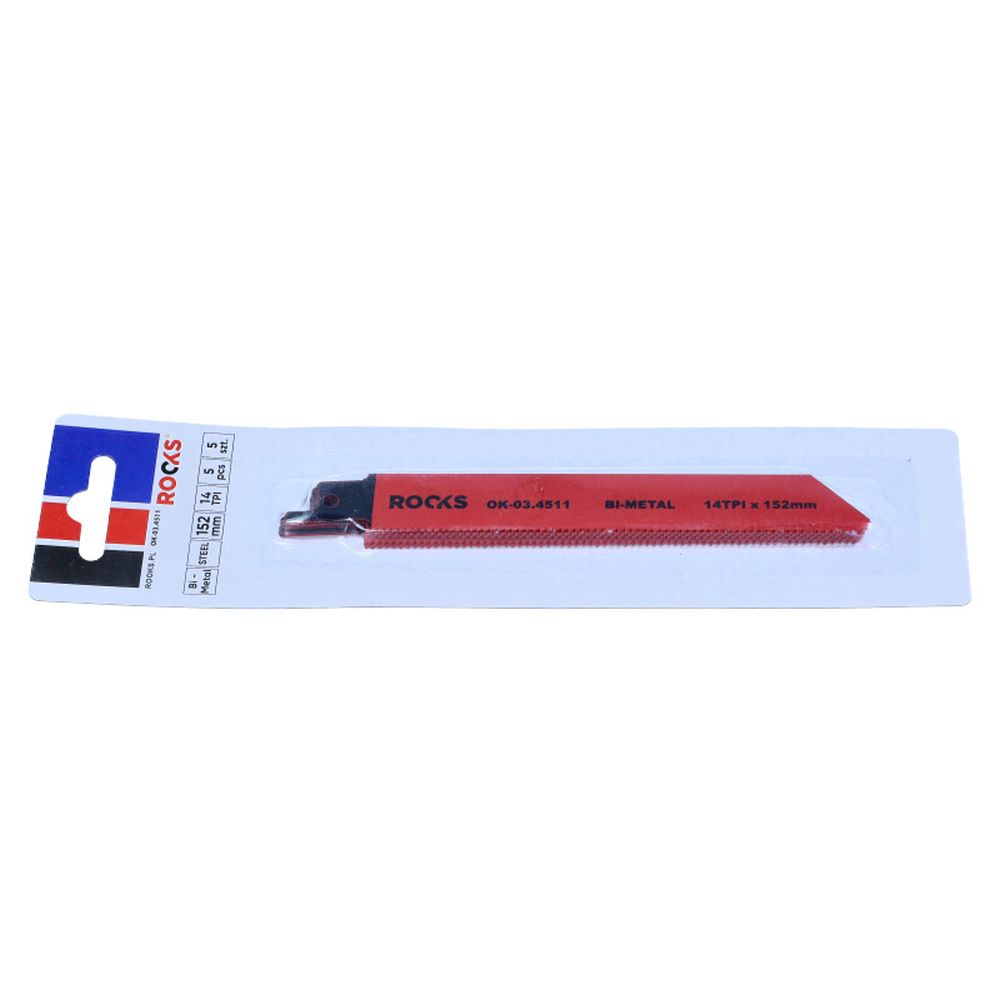 LAMA DE FERĂSTRĂU RECIPROC BI-METALICĂ, OȚEL, 14 TPI X 152 MM