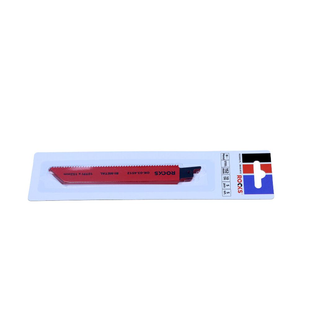 LAMA DE FERĂSTRĂU RECIPROC BIMETALICĂ, OȚEL, 10 TPI X 152 MM