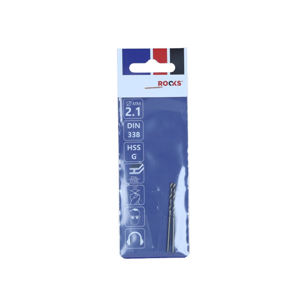 BURGHIU METALIC  PRO FI 2,1 MM, HSS G 900 N/MM2, DIN 338 (2 PCS)
