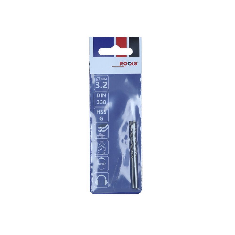 BURGHIU METALIC  PRO FI 3,2 MM, HSS G 900 N/MM2, DIN 338 (2 PCS)