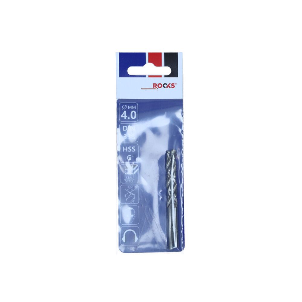 BURGHIU METALIC PRO FI 4,0 MM, HSS G 900 N/MM2, DIN 338 (2 PCS)