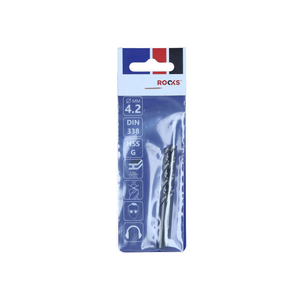 BURGHIU METALICPRO FI 4,2 MM, HSS G 900 N/MM2, DIN 338 (2 PCS)