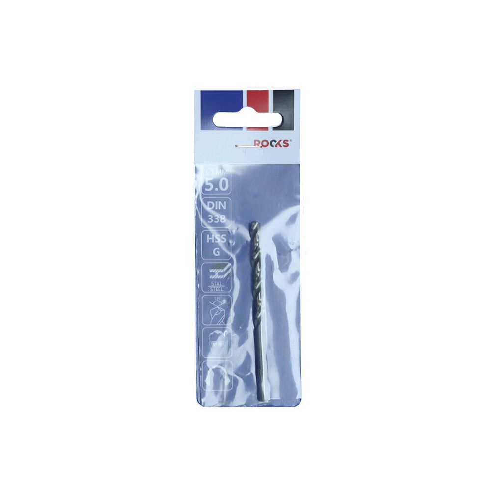 BURGHIU METALIC PRO FI 5,0 MM, HSS G 900 N/MM2, DIN 338