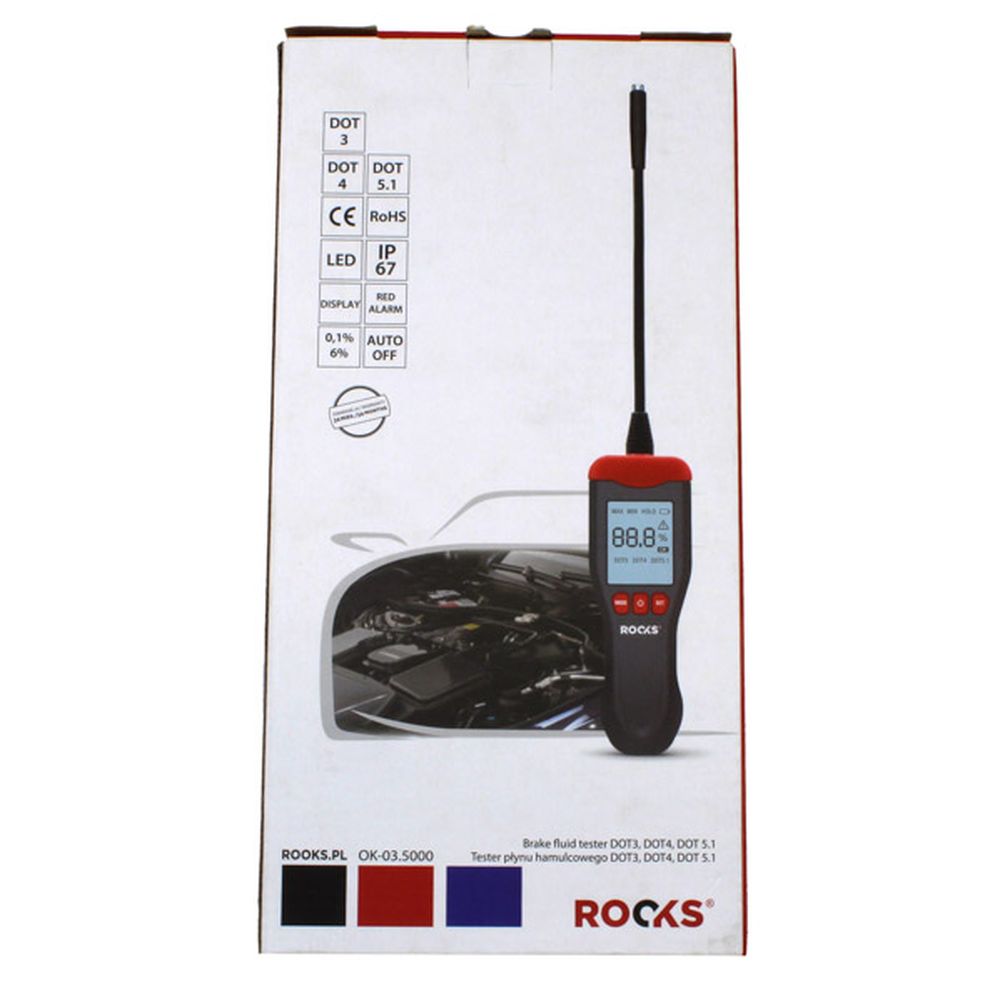 TESTER DE LICHID DE FRÂNE DOT3, DOT4, DOT 5.1