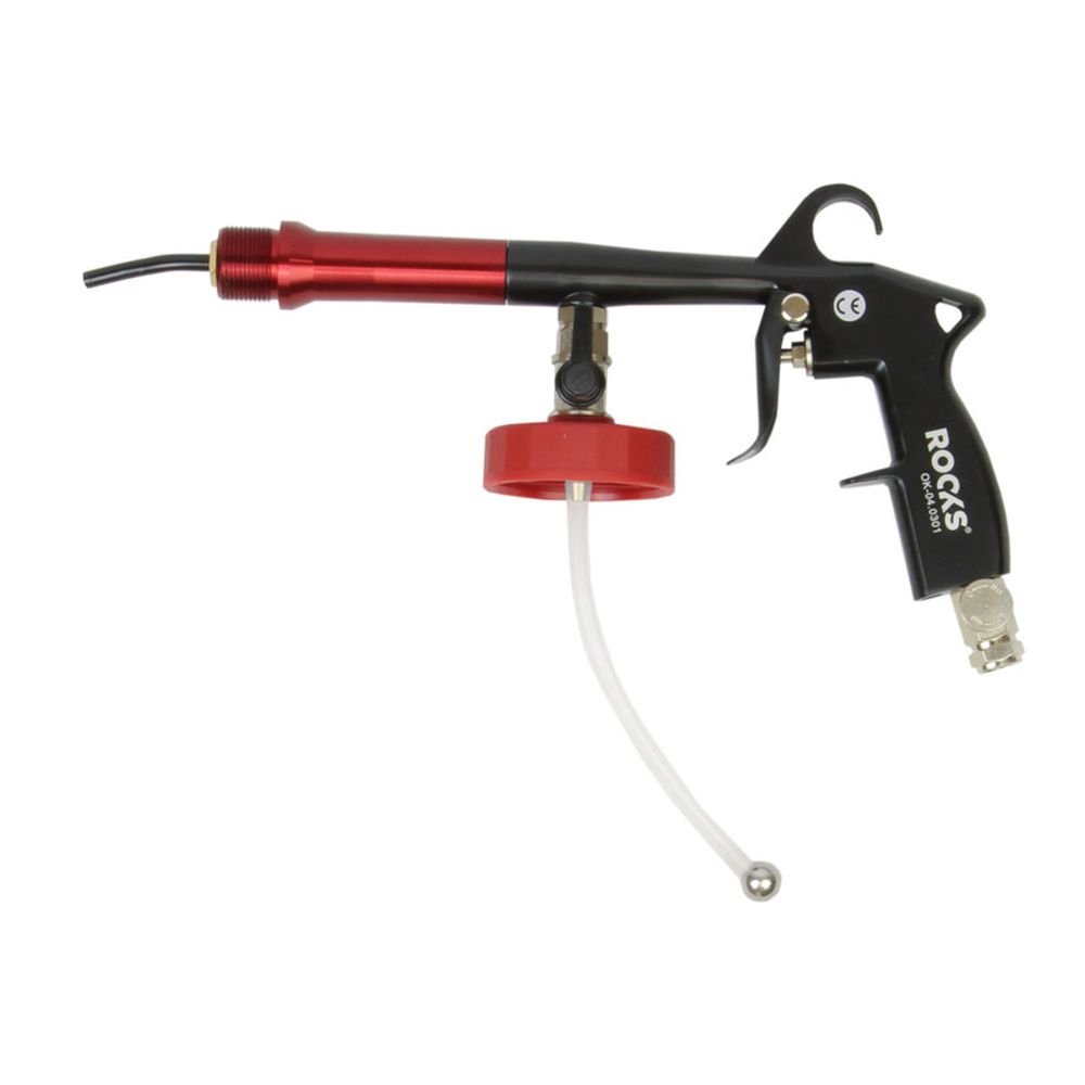 ROOKS TURBO CLEAN PISTOL DE CURĂȚARE A TAPITERIEI, CU REGLARE, RULMENT ȘI REZERVOR