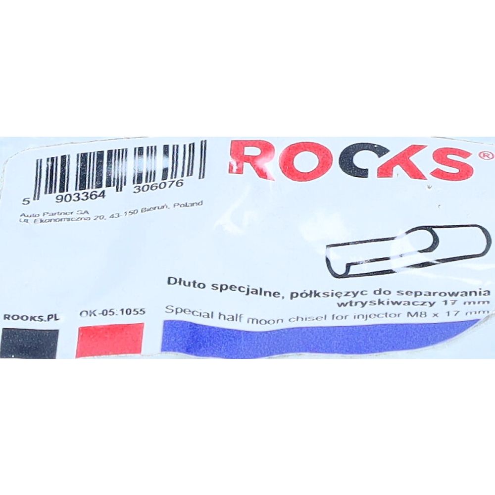 DALTA SPECIALĂ, SEMILUNĂ, PENTRU SEPARAREA INJECTOARELOR DE 17 MM