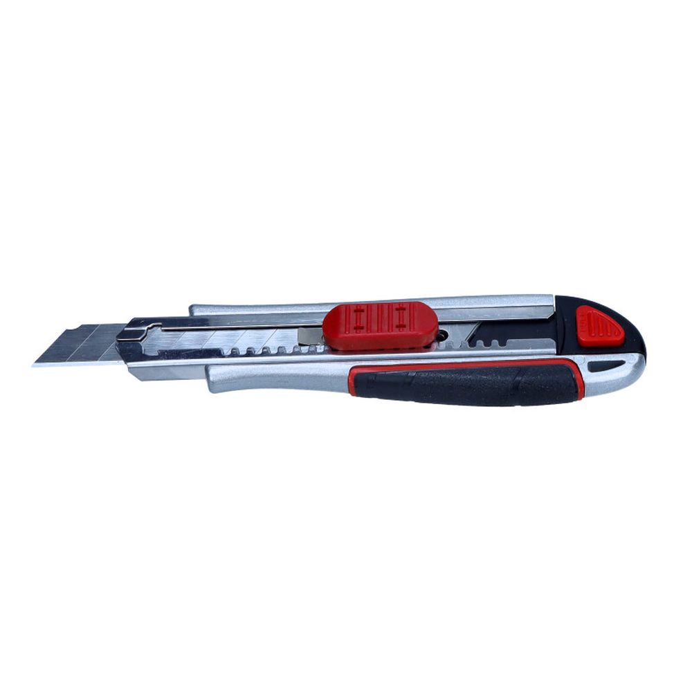CUTTER, CUȚIT CU LAMA FRAGILĂ, METALIC 18 MM, 5 LAME