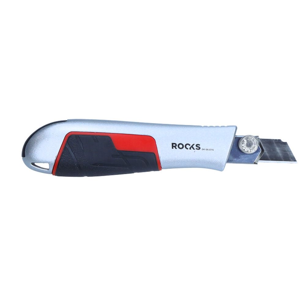 CUTTER, CUȚIT CU LAMA FRAGILĂ, METALIC 18 MM, 5 LAME