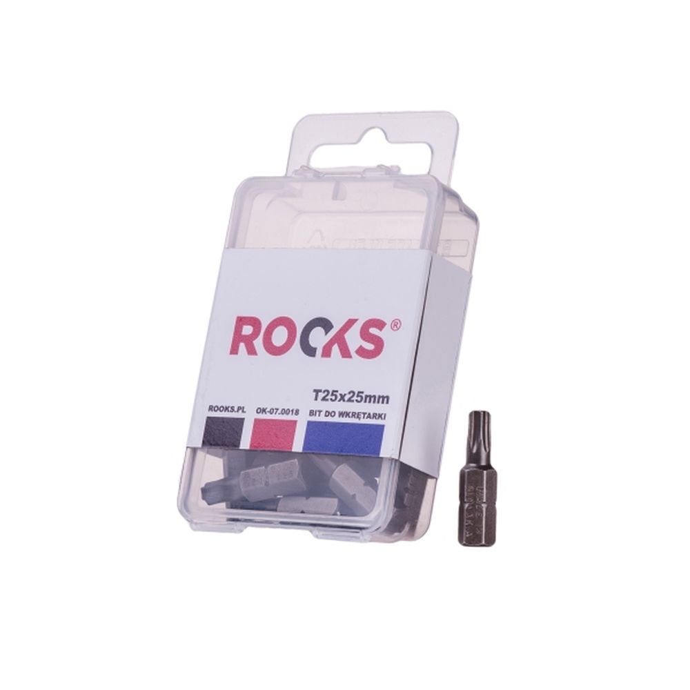 Set 10 biti de impact Torx T25x25mm, 1/4in, CrMo-s