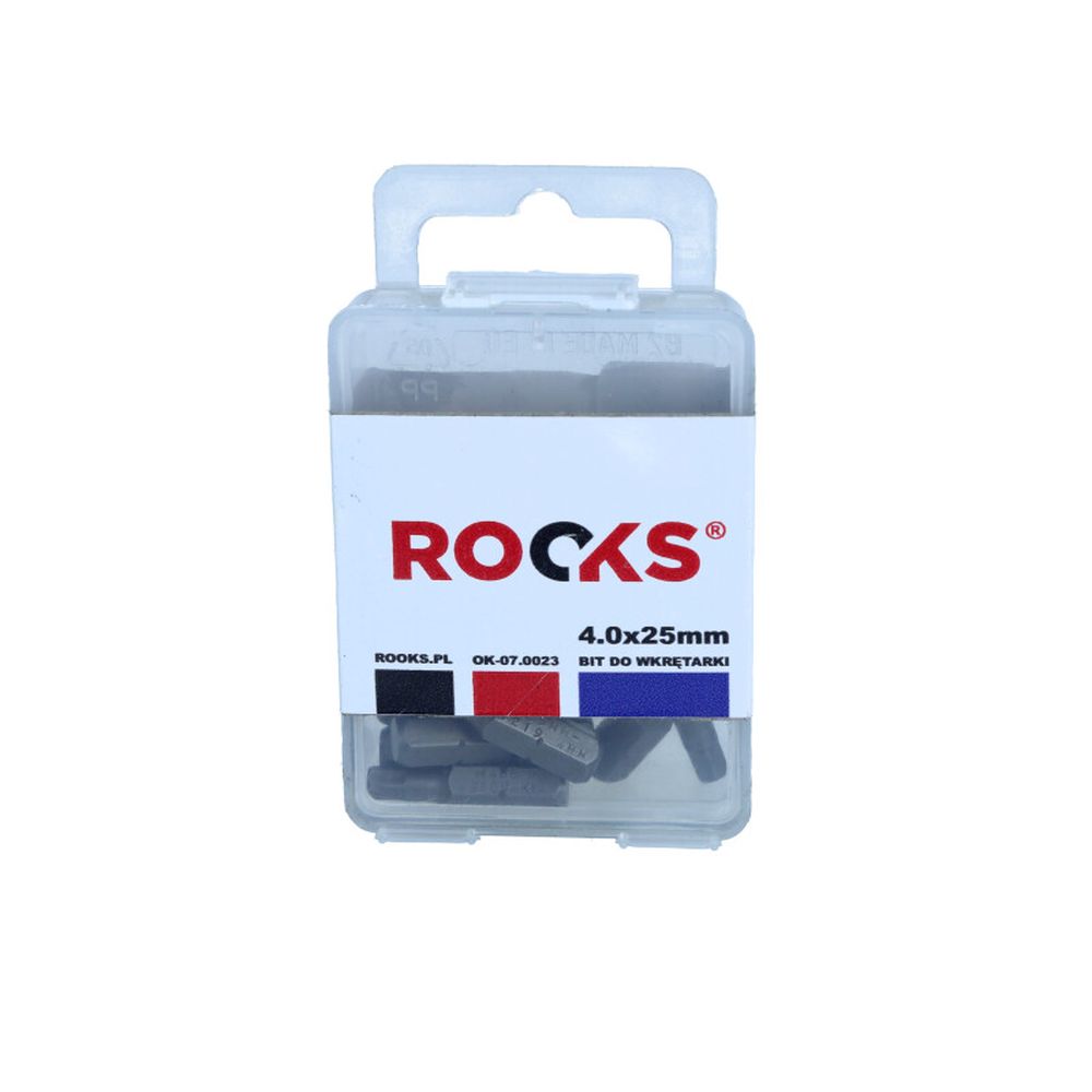 Set 10 biti de impact imbus HEX 4x25mm, 1/4, CrMo-S