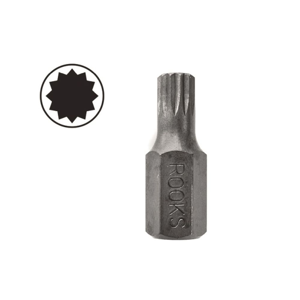 BIT SPLINE M5 X 30 MM DE 10 MM (3/8''), 20 PIESE, 73MOV5-2 (S2), SET