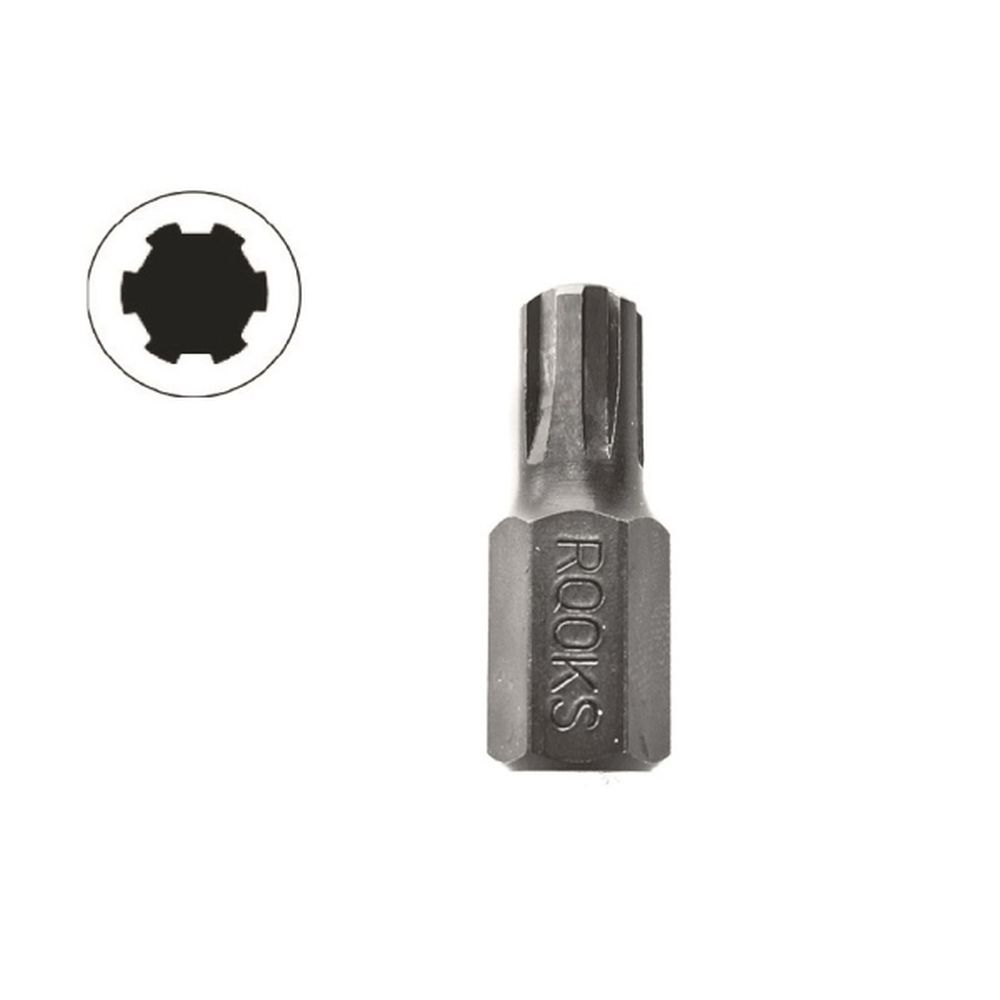 BIT DE 10 MM (3/8'') RIBE M5 X 30 MM, 20 PCS, 73MOV5-2 (S2), SET