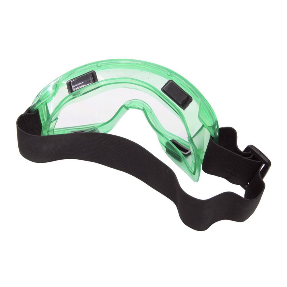 OChelari de protecție verzi, lentile transparente UV