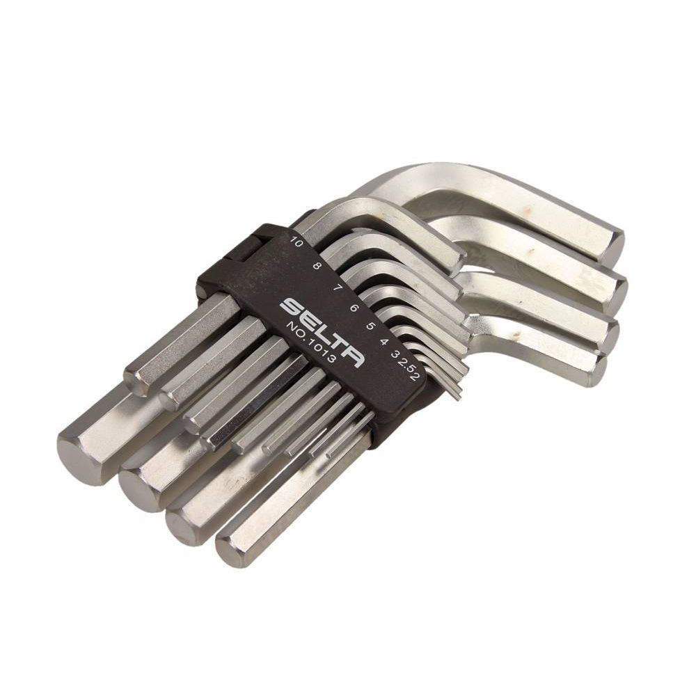 SET CHEI HEXAGONALE, ÎN SUPORT, 13 PIESE, 2-19 MM