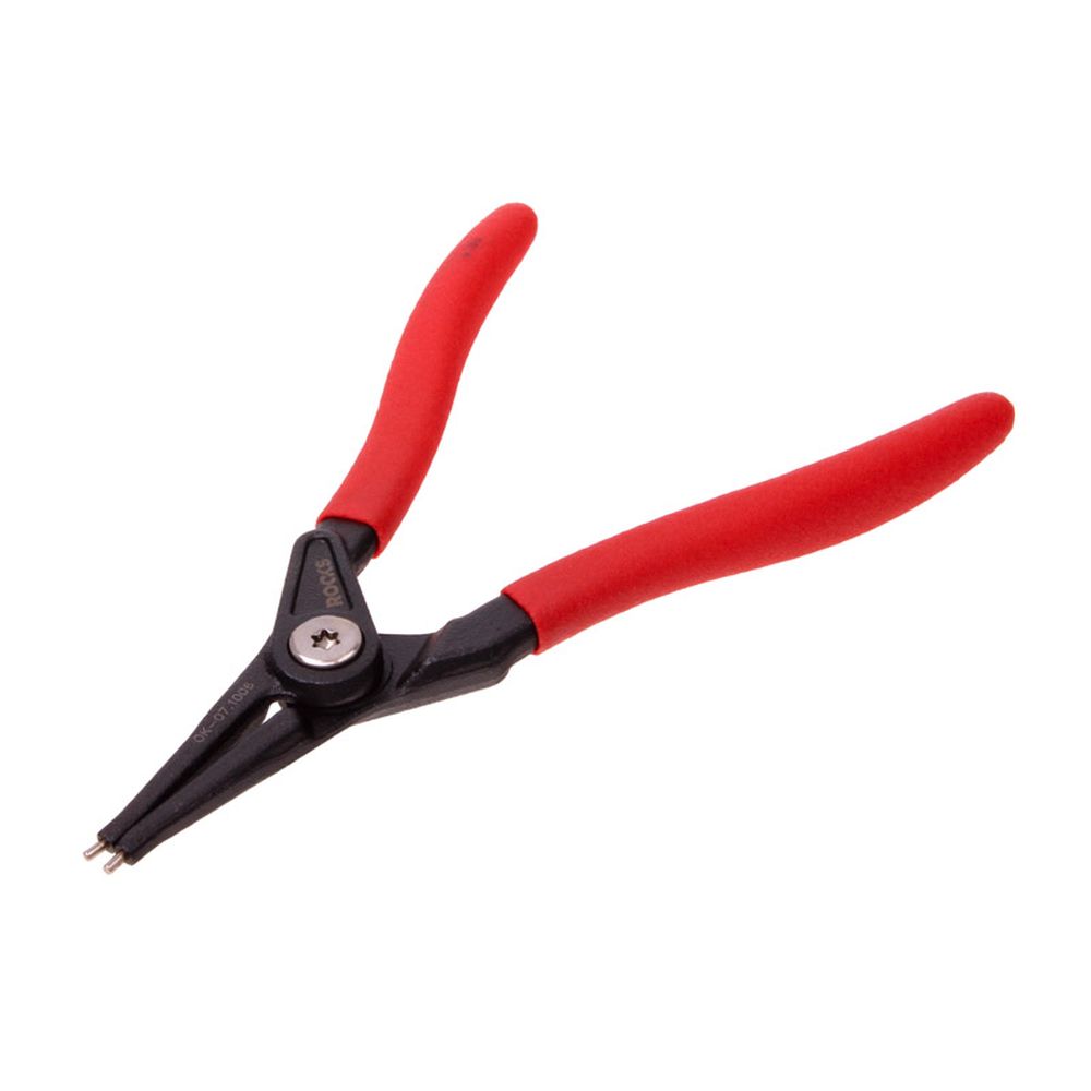 Cleste pentru sigurante Seeger externe, drept, 180mm, 19-60mm, varf 1.8mm