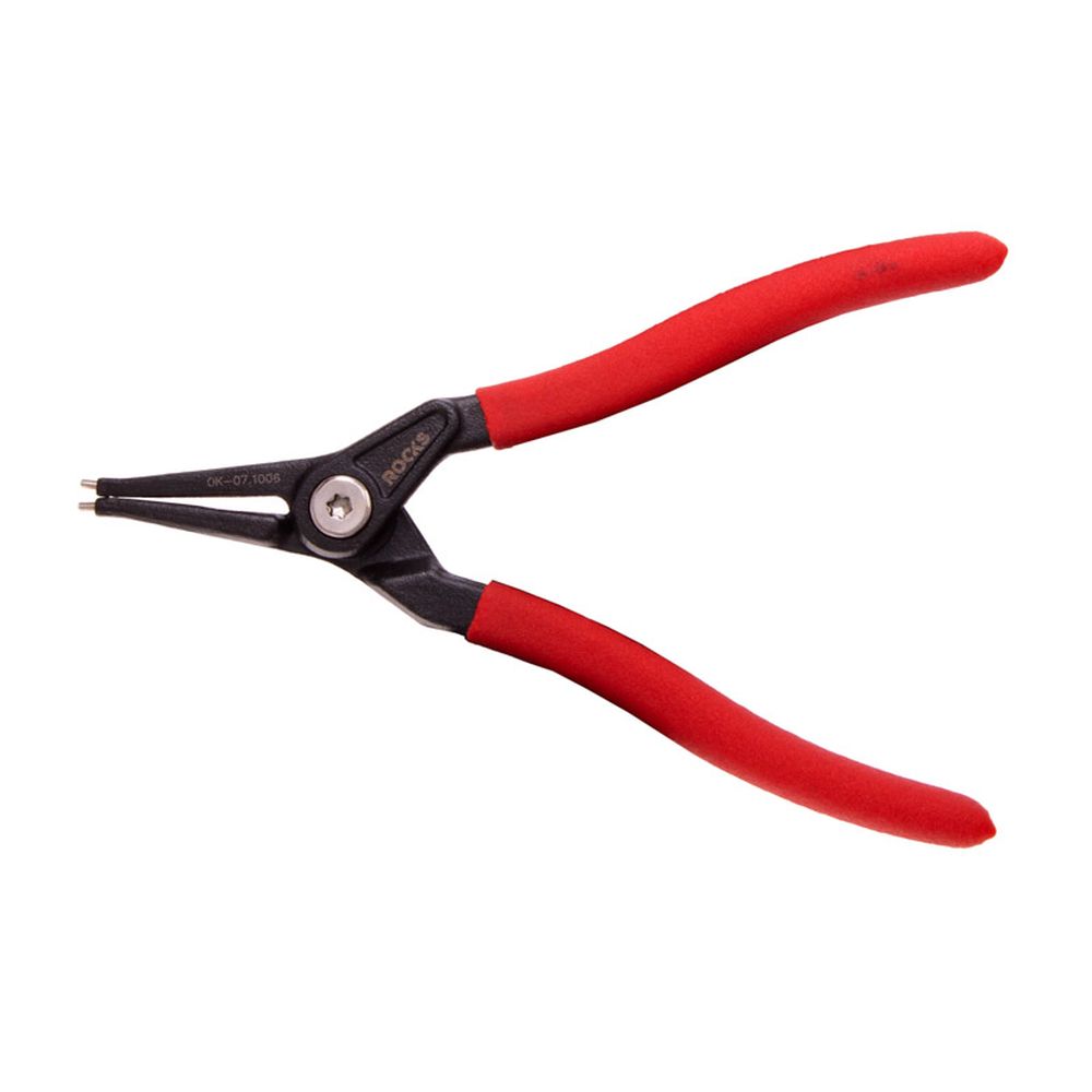 Cleste pentru sigurante Seeger externe, drept, 180mm, 19-60mm, varf 1.8mm