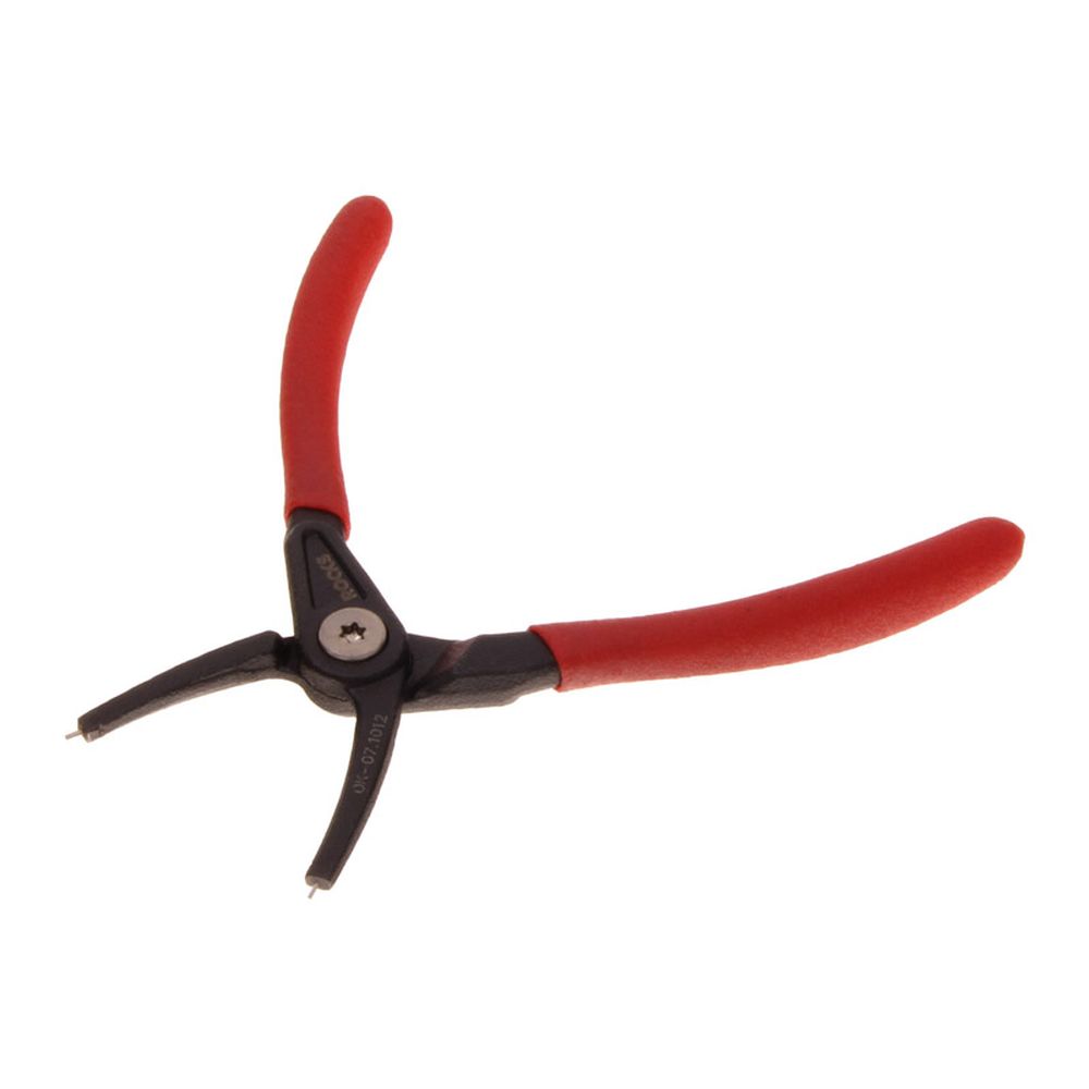 Cleste pentru inele Seeger exterioare, drept, 140mm, 3-10mm, varf 0.9mm
