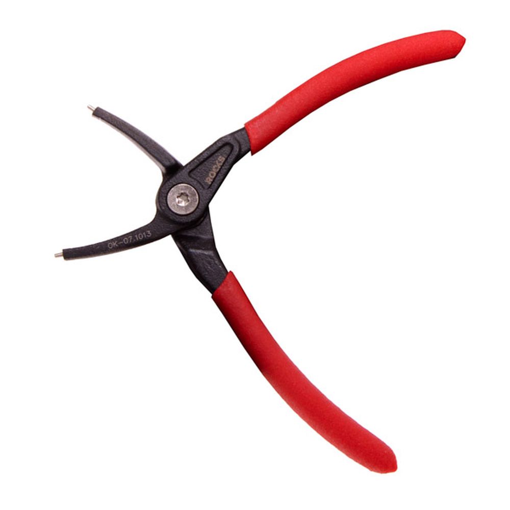 Cleste pentru sigurante Seeger exterioare, drept, 140mm, 10-25mm, varf 1.3mm