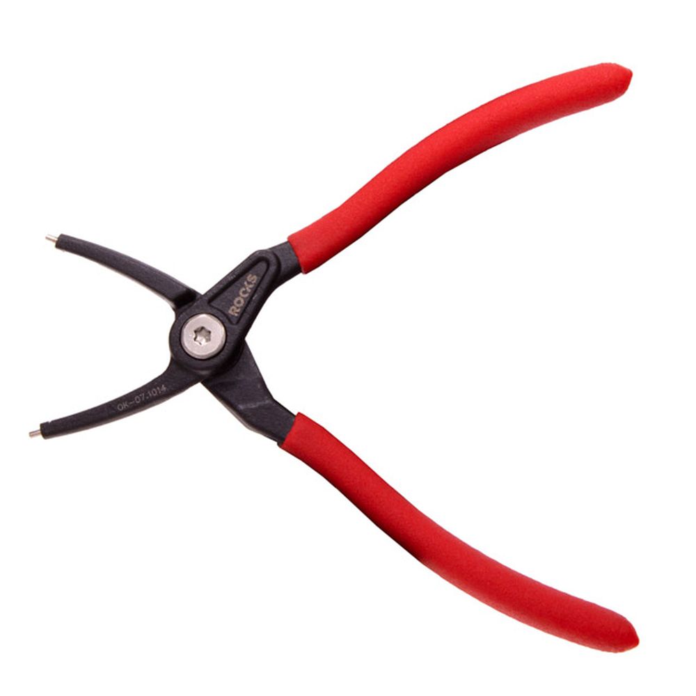 Cleste pentru sigurante Seeger exterioare, drept, 180mm, 19-60mm, varf 1.8mm